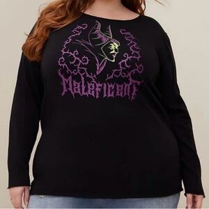Torrid Disney Maleficent Fleece Sweatshirt Size 3X